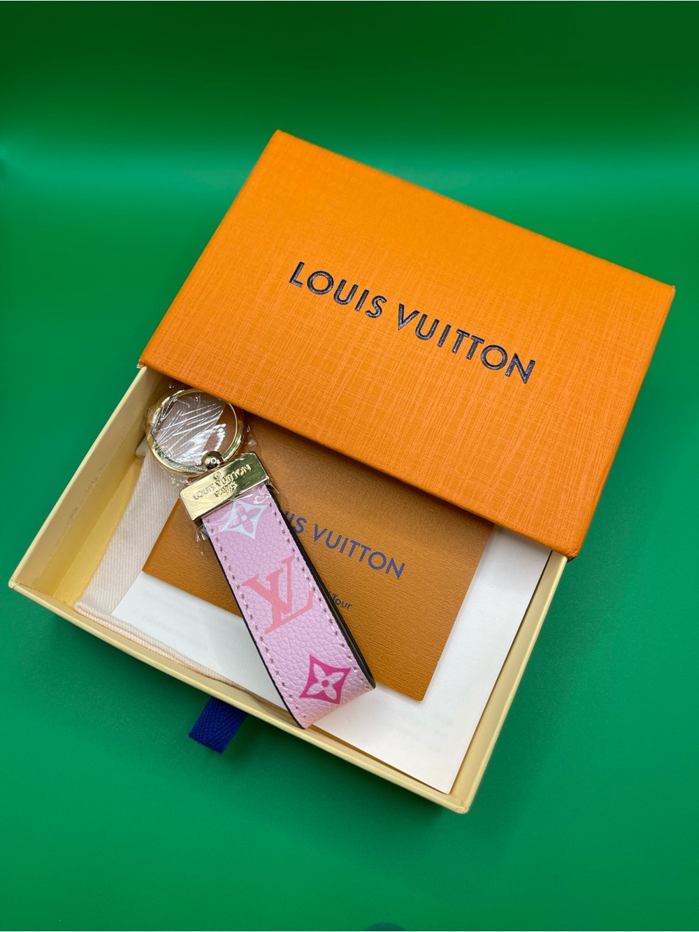 Louis Vuitton Pink Monogram Key Charm Includes Box and dust bag. 3 available!